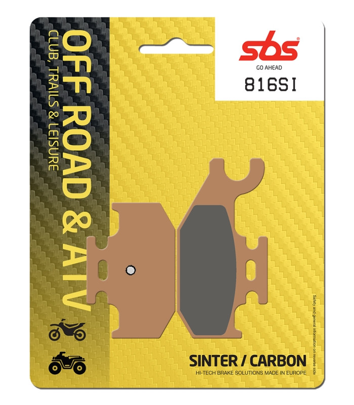 Pastilla de freno SBS P816-SI