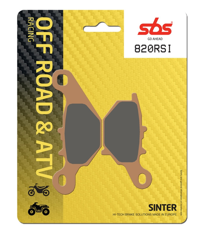 Pastilla de freno SBS P820-RSI