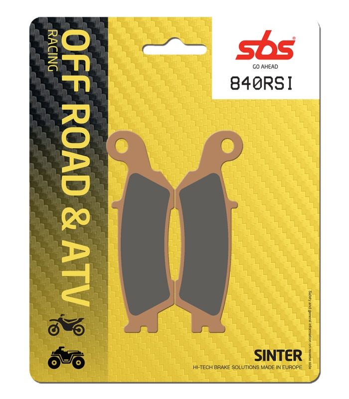 Pastilla de freno SBS P840-RSI
