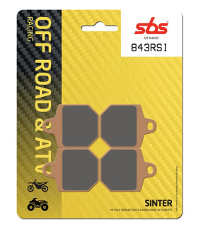 Pastilla de freno SBS P843-RSI
