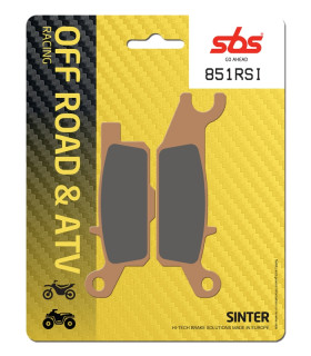 Pastilla de freno SBS P851-RSI