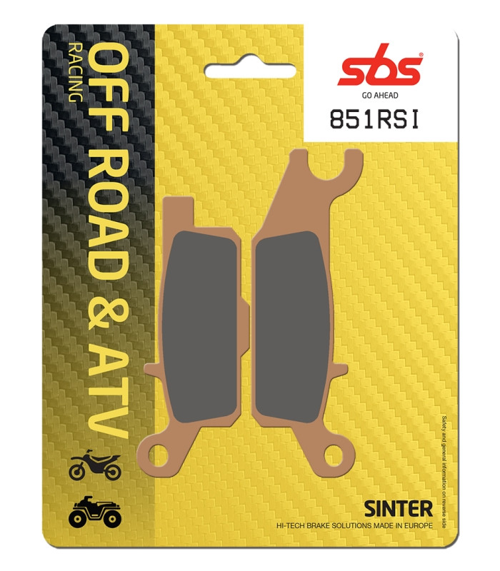 Pastilla de freno SBS P851-RSI