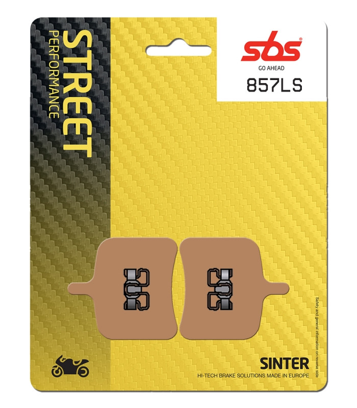 Pastilla de freno SBS P857-LS