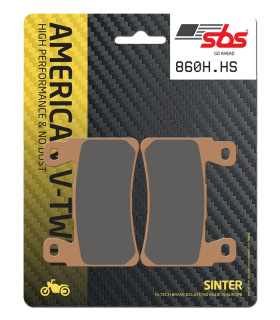 Pastilla de freno SBS P860-HS