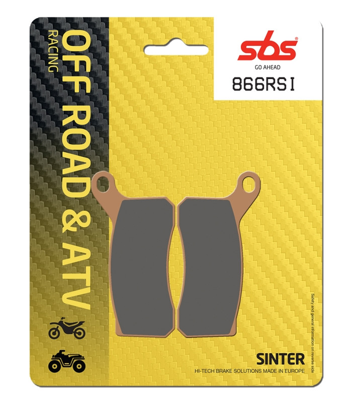 Pastilla de freno SBS P866-RSI