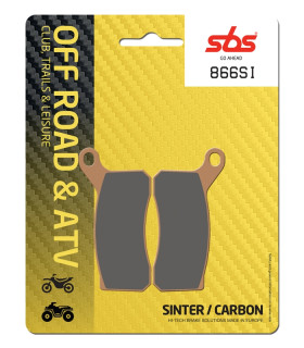 Pastilla de freno SBS P866-SI