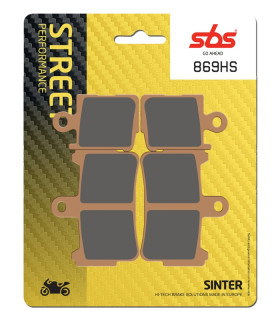 Pastilla de freno SBS P869-HS