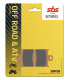 Pastilla de freno SBS P872-RSI