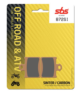 Pastilla de freno SBS P872-SI
