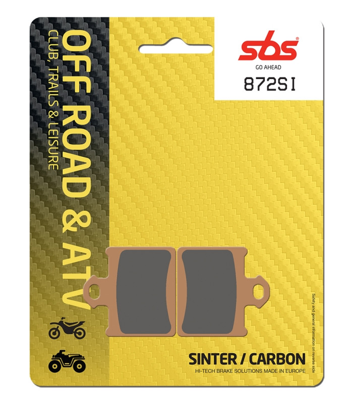 Pastilla de freno SBS P872-SI