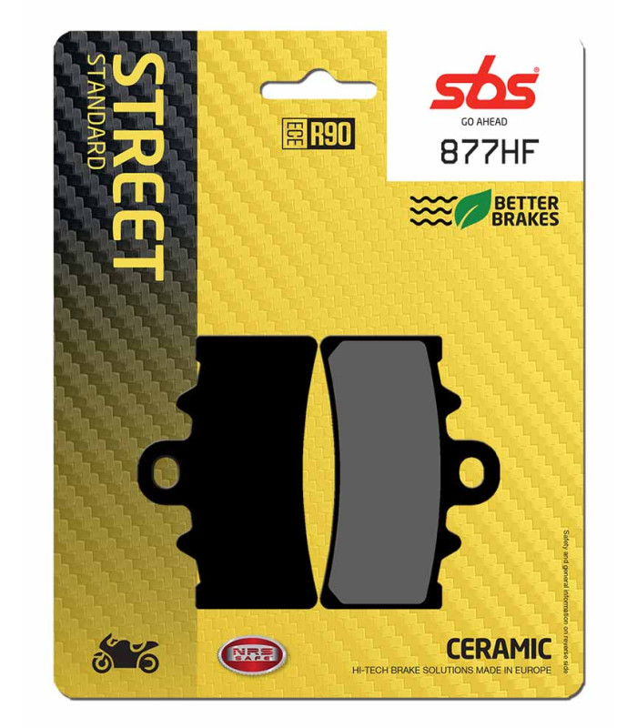 Pastilla de freno SBS P877-HF