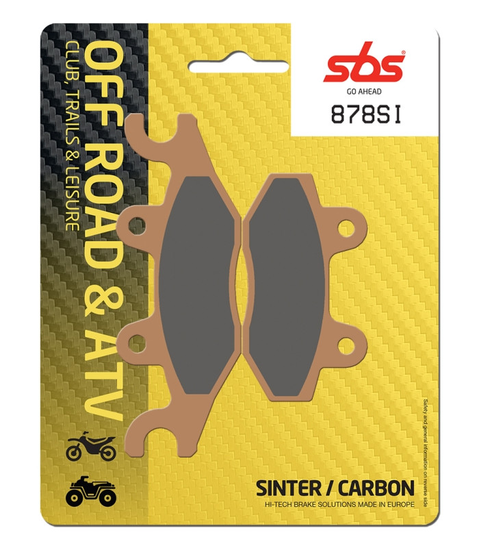 Pastilla de freno SBS P878-SI