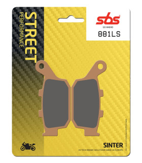 Pastilla de freno SBS P881-LS