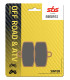 Pastilla de freno SBS P885-RSI