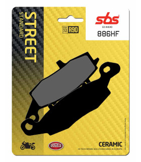 Pastilla de freno SBS P886-HF