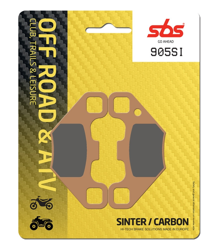 Pastilla de freno SBS P905-SI