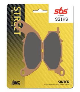 Pastilla de freno SBS P931-HS