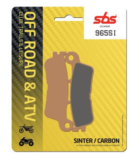 Pastilla de freno SBS P965-SI