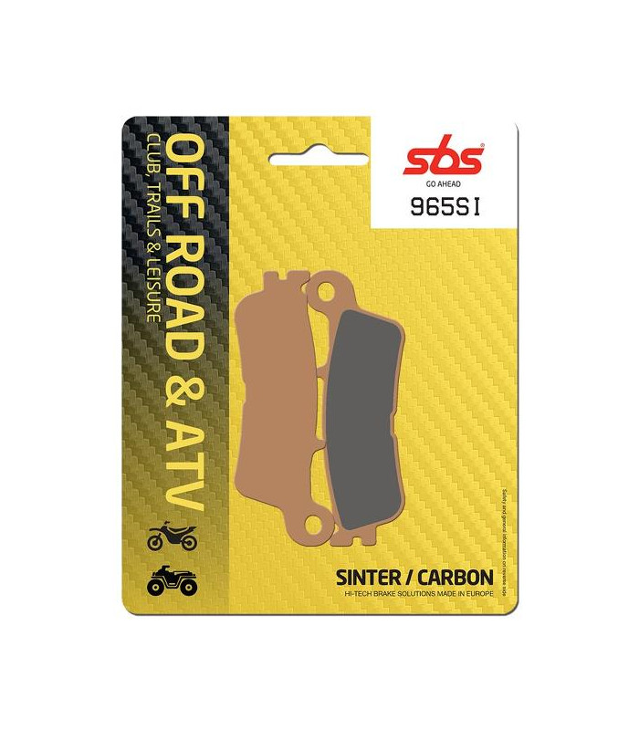 Pastilla de freno SBS P965-SI