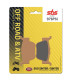 Pastilla de freno SBS P976-PSI