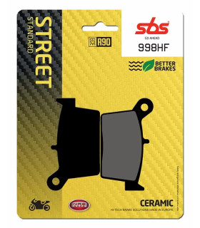 Pastilla de freno SBS P998-HF