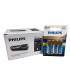 PILA PHILIPS PREMIUM ALKALINE AA (CAJA 12 BLISTERS 4 PILAS)