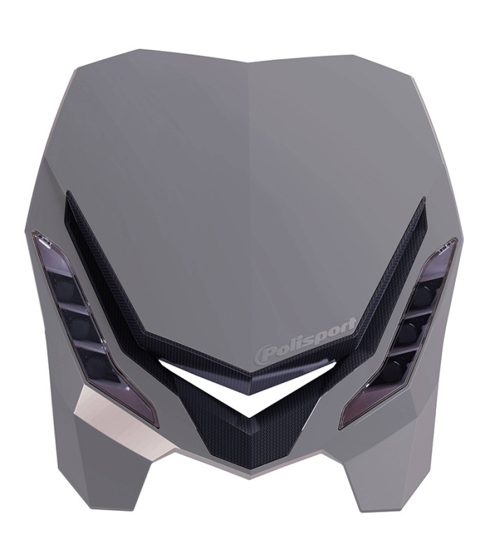 PORTAFARO POLISPORT E-BLAZE LED-GRIS