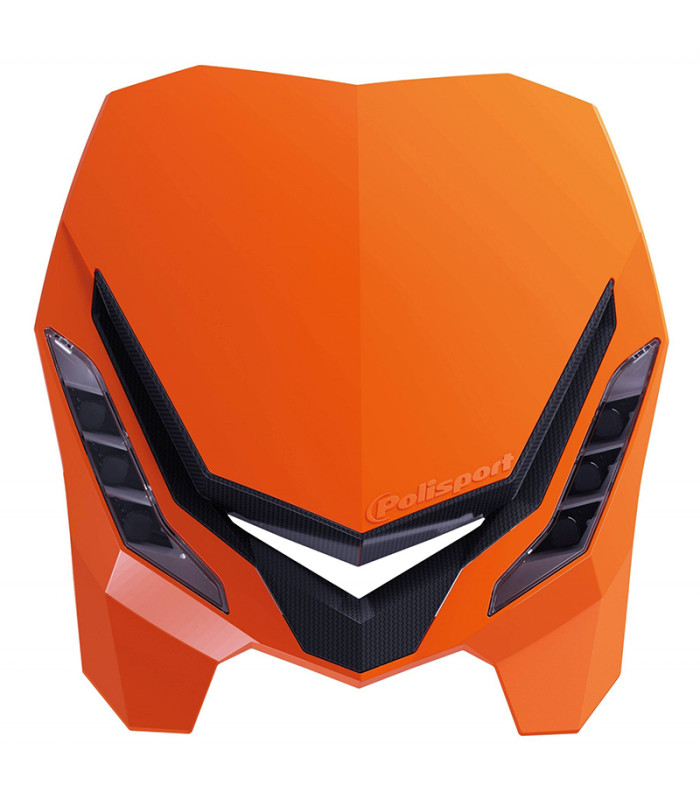PORTAFARO POLISPORT E-BLAZE LED-NARANJA