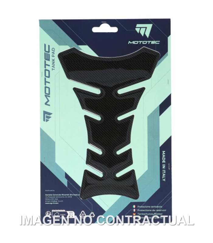 PROTECCION DEPOSITO MOTOTEC T2 COLOR CARBONO