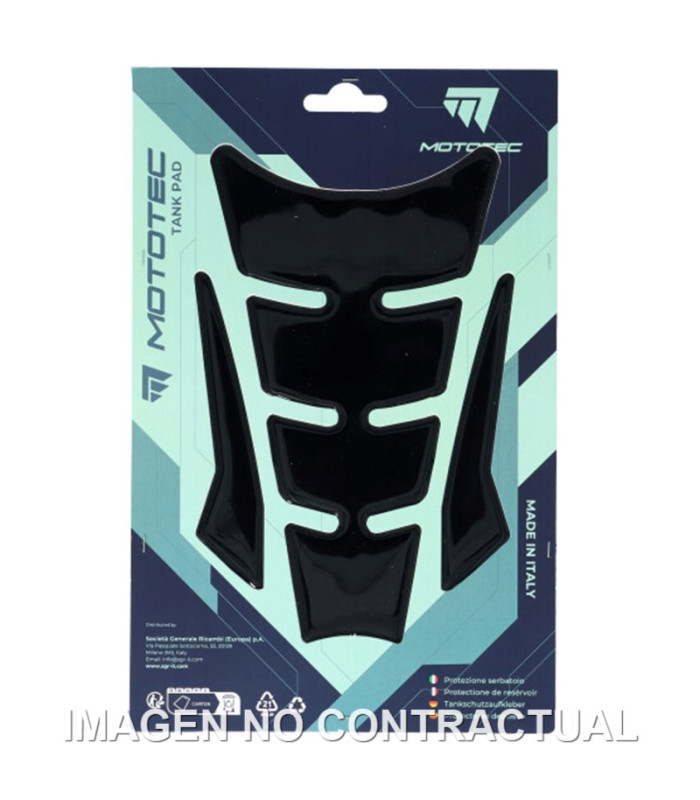 PROTECCION DEPOSITO MOTOTEC T4 COLOR NEGRO