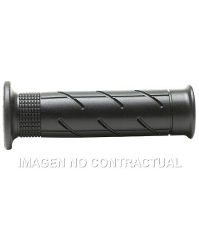 Puños Domino negros Honda moto Cerrados D 22 mm L 120 mm