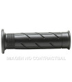 Puños Domino negros Honda moto Cerrados D 22 mm L 120 mm
