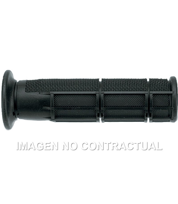 Puños Domino ATV Negros Cerrados D 22 mm L 125 mm