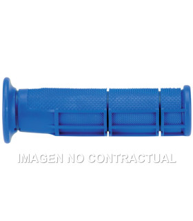 Puños Domino ATV Azules Cerrados D 22 mm L 125 mm