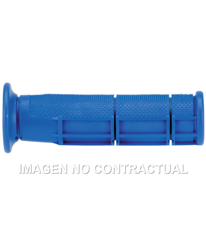 Puños Domino ATV Azules Cerrados D 22 mm L 125 mm