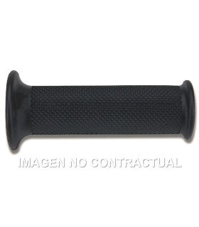 Puños Domino Dakar Negros Cerrados D 22 mm L 128 mm