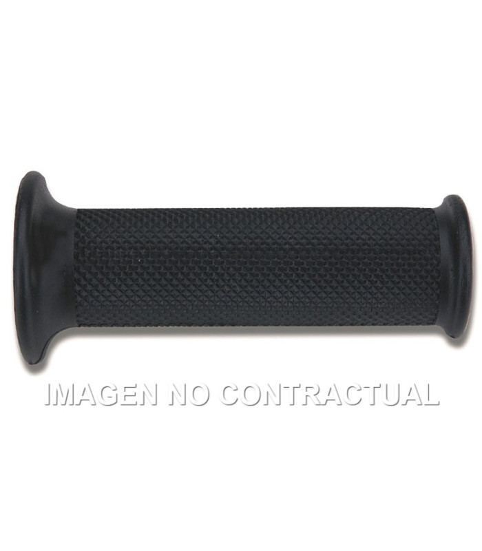 Puños Domino Dakar Negros Cerrados D 22 mm L 128 mm
