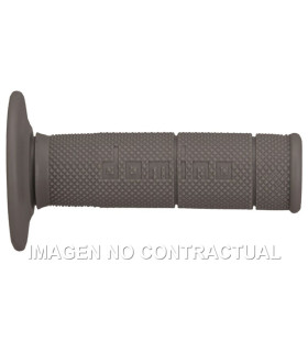 Puños Domino OFF Road Grises Cerrados D 22 mm L 118 mm