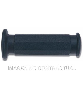 Puños Domino Scooter Negros Cerrados D 22 mm L 114 mm