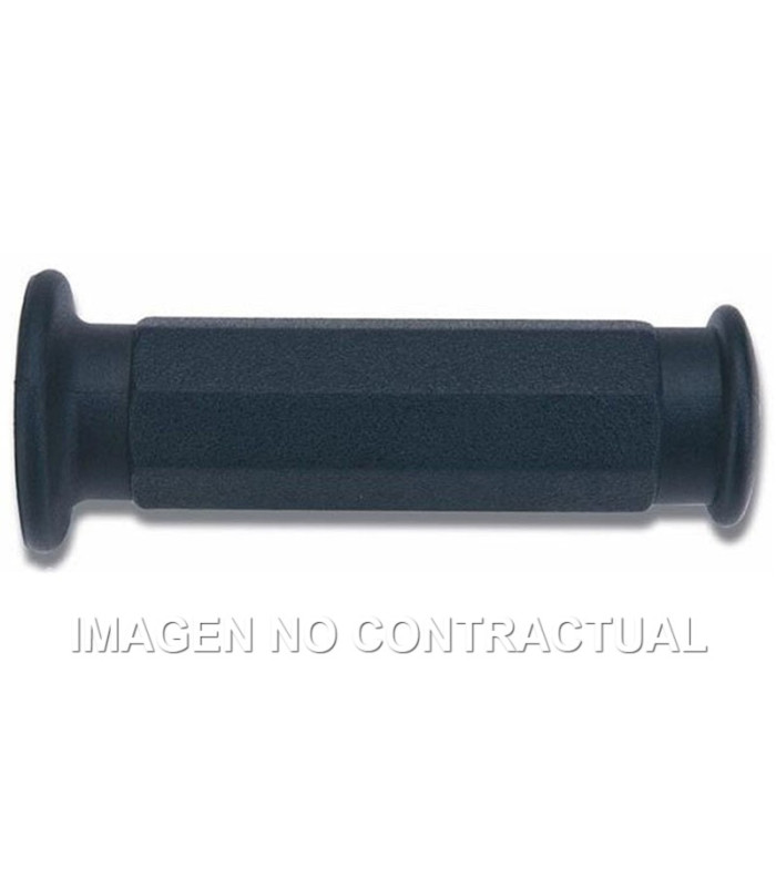 Puños Domino Scooter Negros Cerrados D 22 mm L 114 mm
