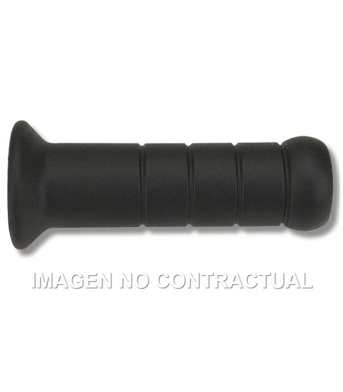 Puños Domino Scooter PVC Negros Cerrados D 22 mm L 122 mm