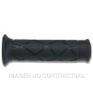 Puños Domino Scooter PVC Negros Abiertos D 22 mm L 120 mm