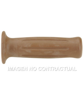 Puños Domino Scooter Vintage Marrones Cerrados D 22 mm L 120 mm