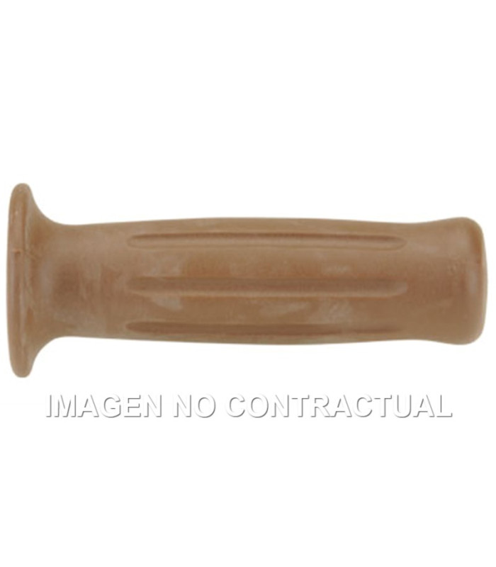 Puños Domino Scooter Vintage Marrones Cerrados D 22 mm L 120 mm