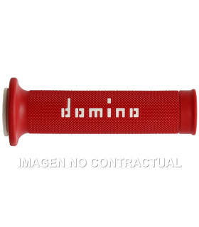 Puños Domino On Road rojo y blanco