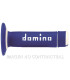 Puños Domino OFF Road Azul - Blanco Cerrados D 22 mm L 118 mm