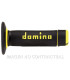 Puños Domino OFF Road Negro - Amarillo Cerrados D 22 mm L 118 mm