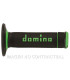 Puños Domino OFF Road X-Treme Negro - Verde Cerrados D 22 mm L 118 mm