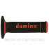 Puños Domino OFF Road X-Treme Negro - Naranja Cerrados D 22 mm L 118 mm