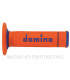 Puños Domino OFF Road X-Treme Naranja - Azul Cerrados D 22 mm L 118 mm